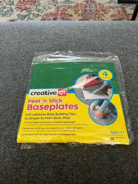 Photo of free 2 Lego base plates (Meineke Park) #1