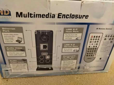 Photo of free Emprex ME1 Multimedia Enclosure with 80GB hard drive (Williamson Park LA1) #4