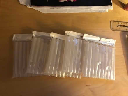 Photo of free 50 GLUE STICKS 11MM x 100MM FOR HOT MELT GUN GENERAL PURPOSE (Woodseats S8) #1
