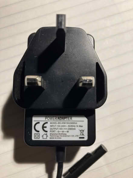 Photo of free Microsoft Surface Charger (W1F) #1