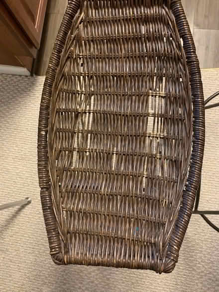 Photo of free Two rattan and metal stools (Long Branch (Silver Spring)) #3
