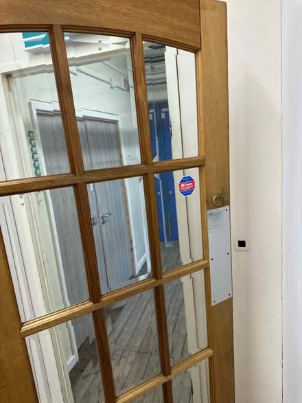 Photo of free internal door wood glass (Manchester M1) #2