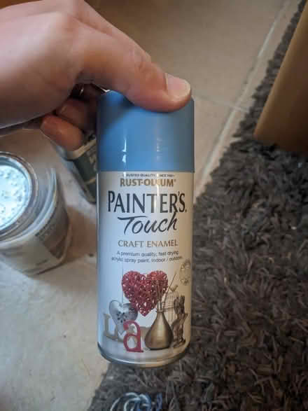 Photo of free Left over spray paint and wood oil (Barnwell CB5) #2