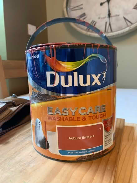 Photo of free Dulux paint - new opened Mon (Otterton) #1