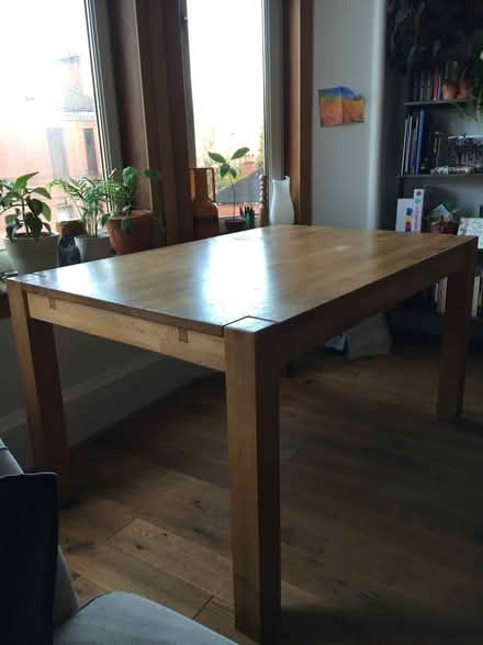 Photo of free Oak wood dining table (G42) #1