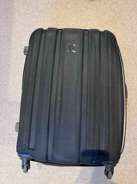Photo of free IT brand black expandable suitcase (Blockley GL56) #1