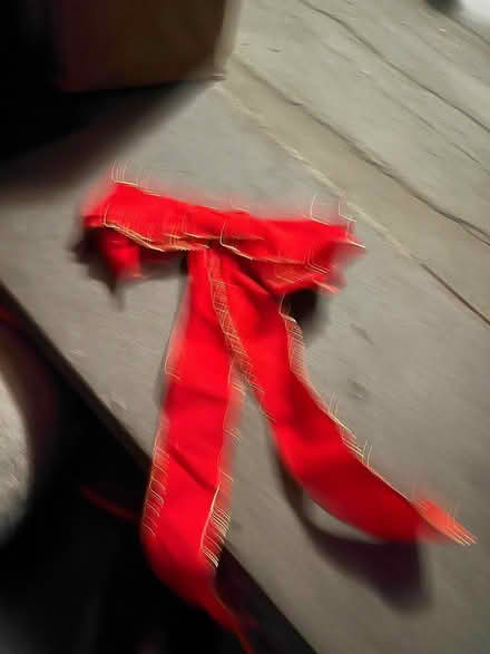 Photo of free Holiday ribbons (Chevy Chase DC) #1