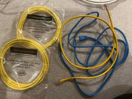 Photo of free Ethernet cables (Cambridgeport) #1