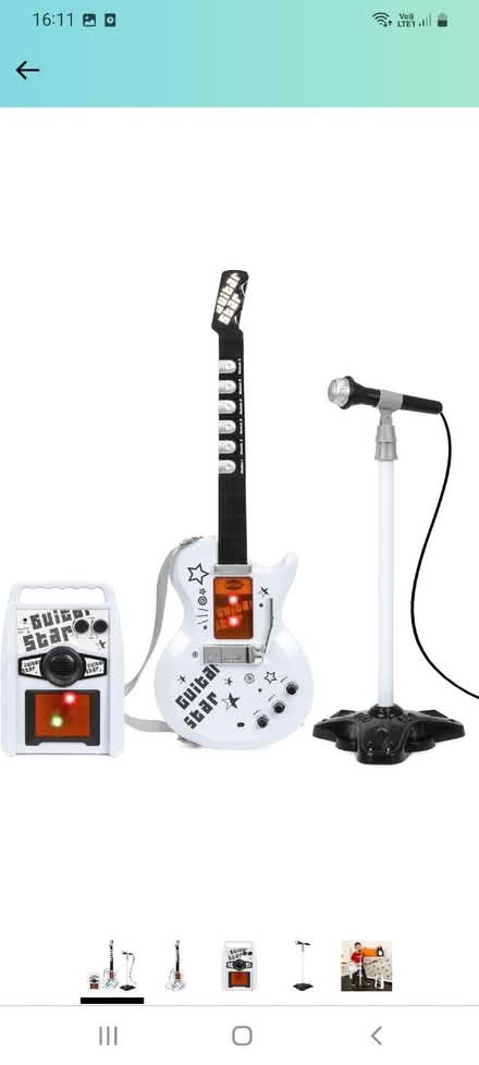 Photo of free Kids guitar and amp set (The Camp AL1) #1