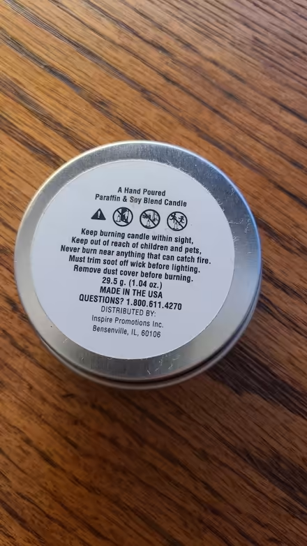 Photo of free Vanilla tealight canle (Roger's park) #2