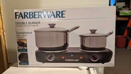 Photo of free Farberware Electric Double Burner (02148) #2