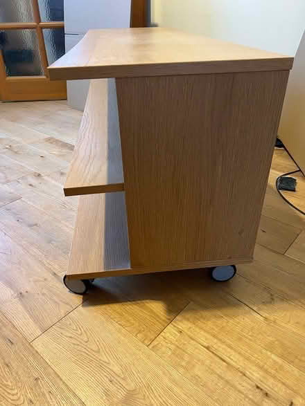 Photo of free TV stand - oak veneer (Ikea) (Blaby, Leicestershire LE8) #3