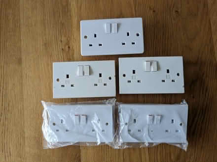 Photo of free 5 Double 13A Sockets (Wareham BH20) #1
