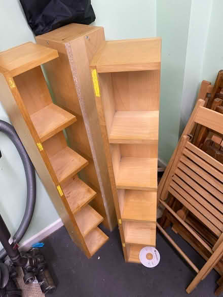 Photo of free IKEA CD racks (Birchwood) #1