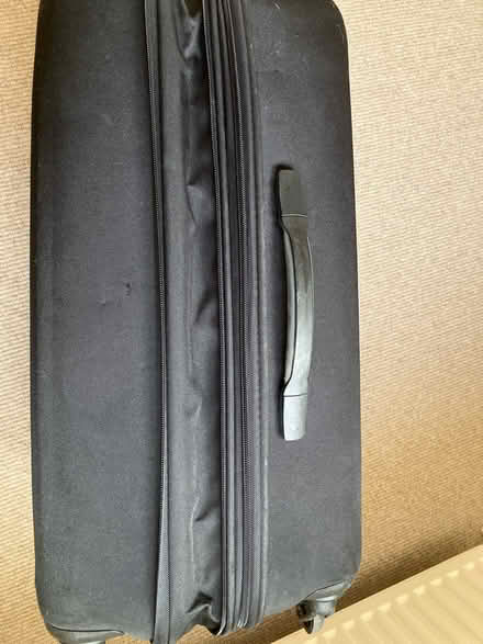 Photo of free IT brand black expandable suitcase (Blockley GL56) #3