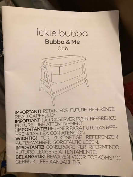 Photo of free Ickle Bubba Crib (Lexden CO3) #1
