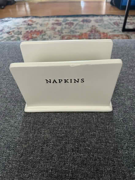 Photo of free Napkin Holder (Meineke Park) #1