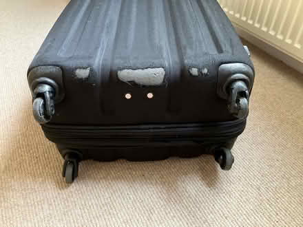 Photo of free IT brand black expandable suitcase (Blockley GL56) #2