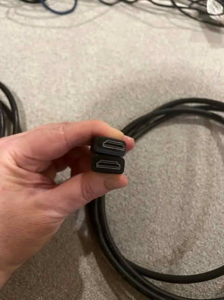 Photo of free 2 HDMI-to-HDMI cords (Cambridgeport) #1