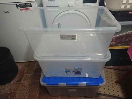 Photo of free 3 plastic boxes (Central Lancaster LA1) #1