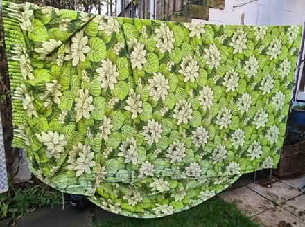 Photo of free Pair of large vintage curtains (Abbeyhill EH7) #1