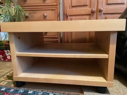 Photo of free TV unit, on castors (Dinas Powys CF64) #3