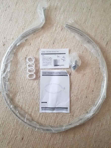 Photo of free shower curtain rail (Shorton TQ3) #1