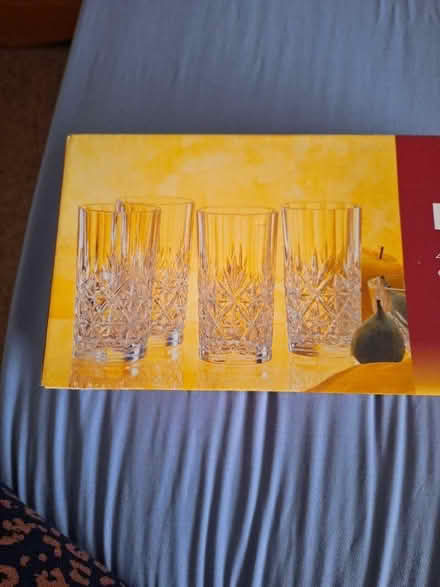 Photo of free 4 hi-ball glasses, unused (Leckhampton GL53) #2