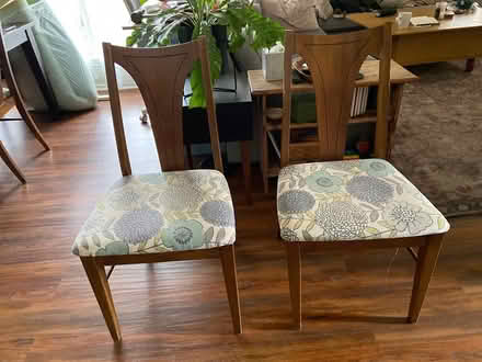 Photo of free Wood Chairs & King mattress topper (Settler’s Valley) #2