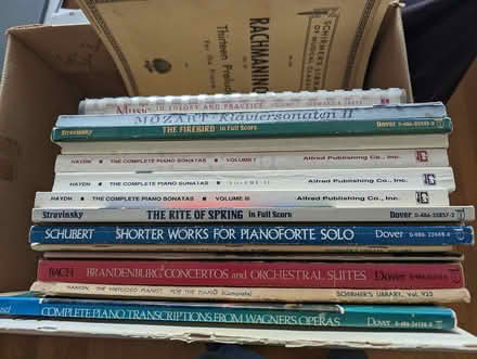 Photo of free Classical piano music&Orch. Scores (West Arlington) #1