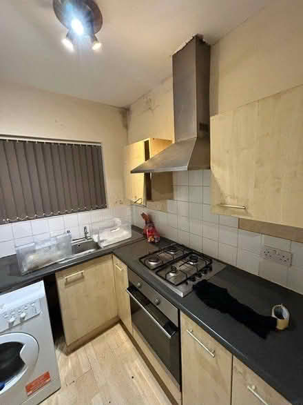 Photo of free Pine effect kitchen (Gorton, M18) #1