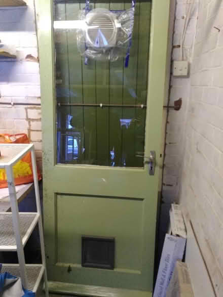 Photo of free Door with cat flap (EX4) #1