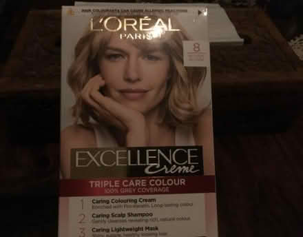 Photo of free Permanent hair dye, natural blonde (Presteigne LD8) #1