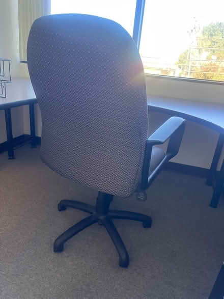 Photo of free Grey/Black rolling desk chairs (W Wilson St/Newport Blvd) #2