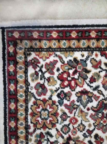 Photo of free Axmor Axminster large rug, multi-coloured wool/nylon, fair (Sprowston NR3) #1