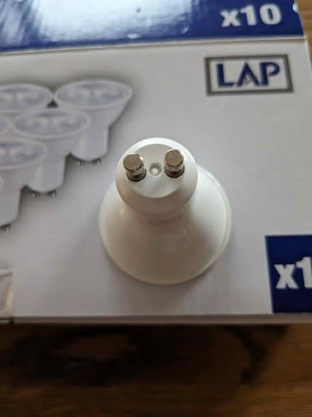 Photo of free Pack of GU10 downlighter bulbs (Wareham BH20) #1