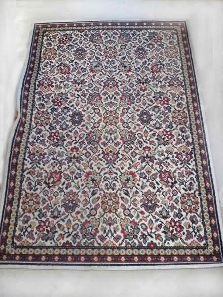 Photo of free Axmor Axminster large rug, multi-coloured wool/nylon, fair (Sprowston NR3) #2