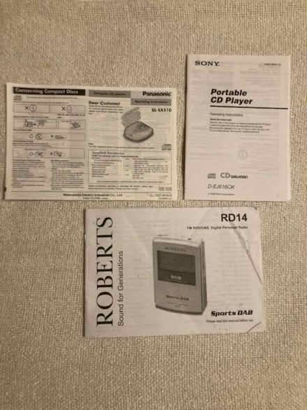 Photo of free Retro personal music devices (The Cedars Estate WD3) #1