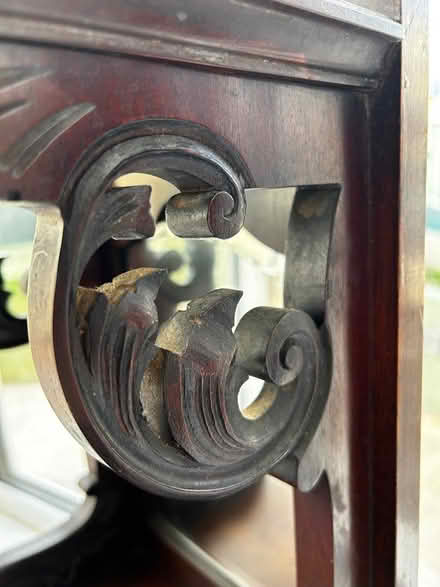 Photo of free Antique mirror shelf (Dun Laoghaire/Ballybrack) #1