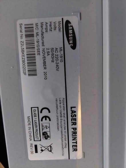 Photo of free Black and white laserjet printer (NW6) #4