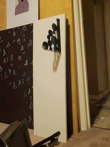 Photo of free Shelf with Metal IKEA Wall Supports (District Heights MD) #1