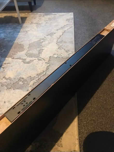 Photo of free 2 black floating shelves (Granton EH5) #1