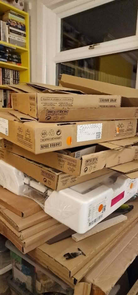 Photo of free LOTS of packaging cardboard (Hillsborough S6) #1