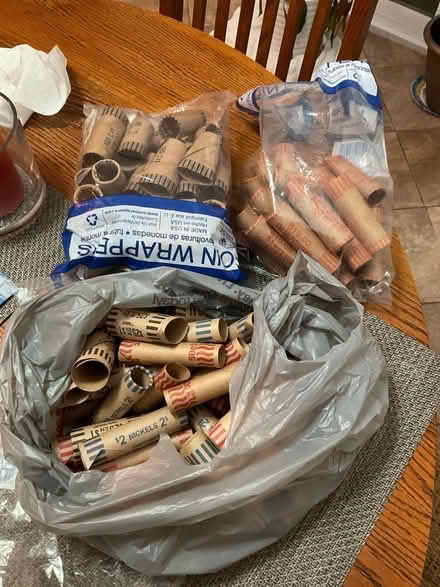 Photo of free Assorted Coin Wrappers (Baseline & Merivale) #1