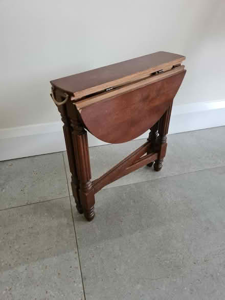Photo of free Small Folding Side Table (Denmead PO7) #1