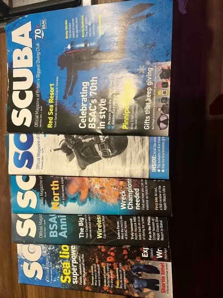 Photo of free SCUBA MAGAZINE March - Dec 23 (Walkley S10) #1