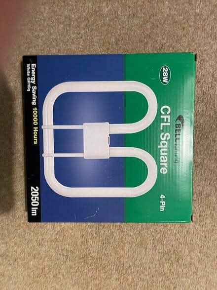 Photo of free GR10q light bulb (Emerson’s green, BS16) #1