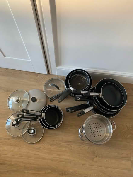 Photo of free Saucepans and frying pans (Worcester) #1