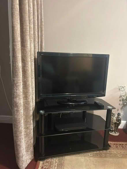 Photo of free Glass tv stand (Galleywood CM2) #2