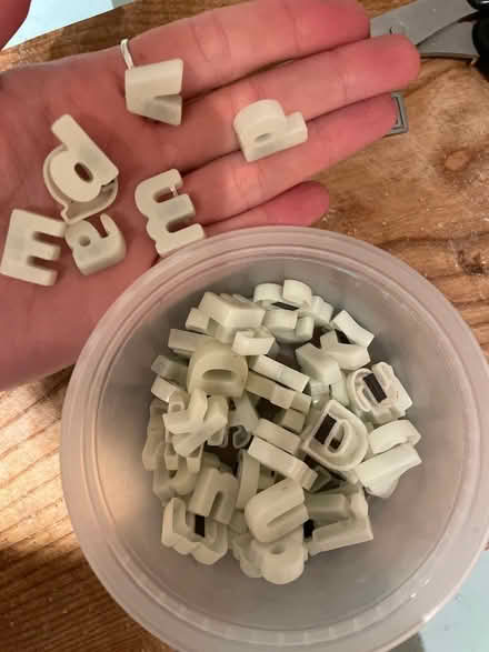 Photo of free letter fridge magnets (Lee SE12) #1